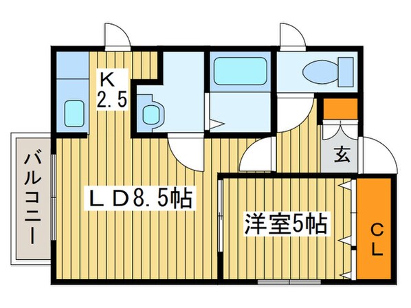 ＰＲＩＭＥ４・４の物件間取画像